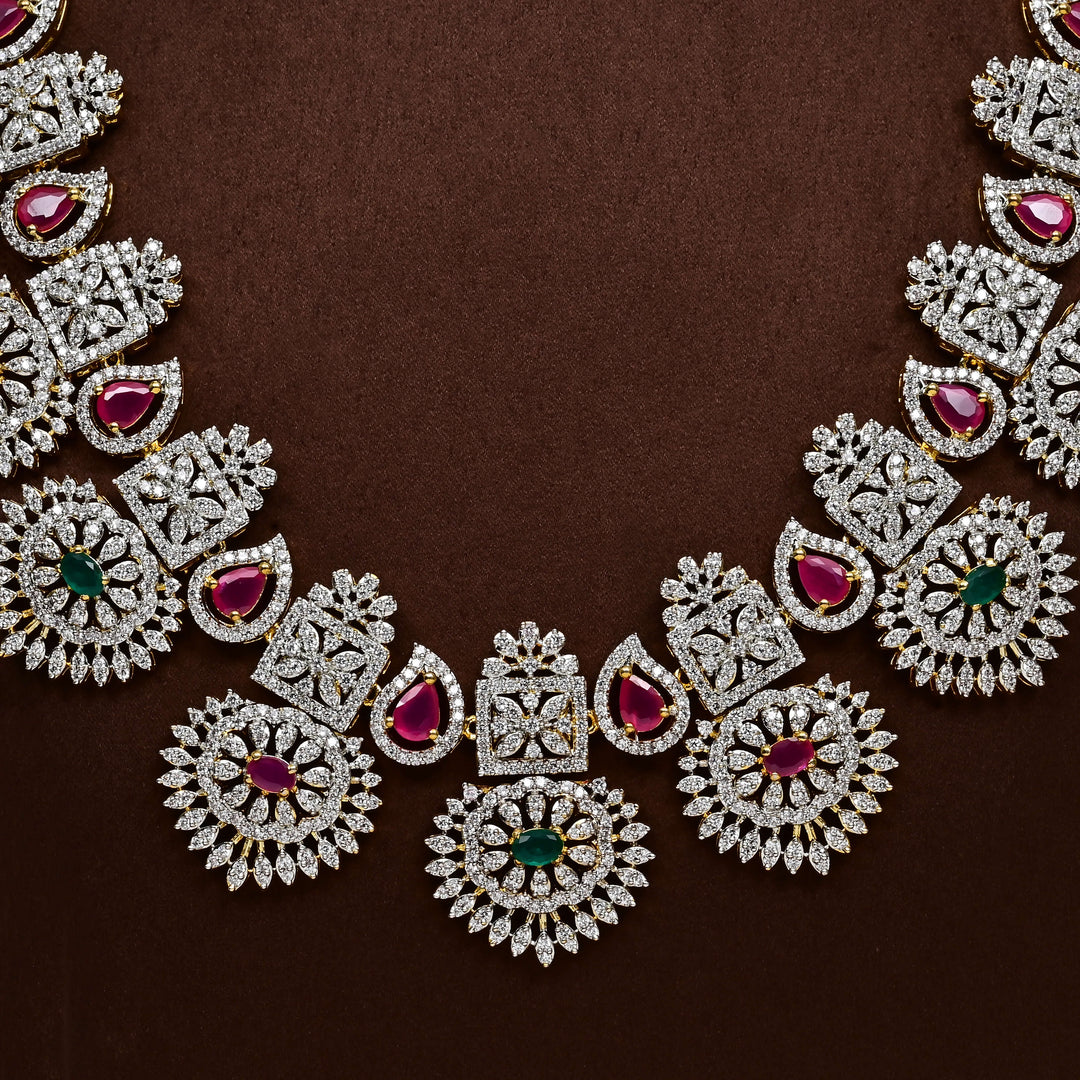 CZ Necklace Set