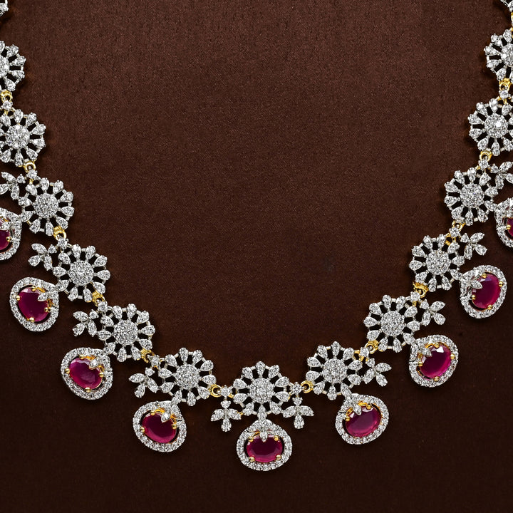 CZ Necklace Set