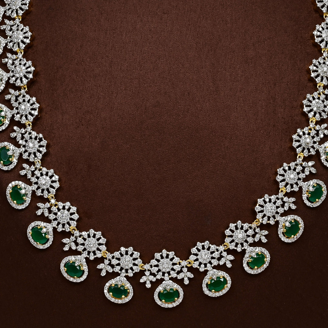 CZ Necklace Set