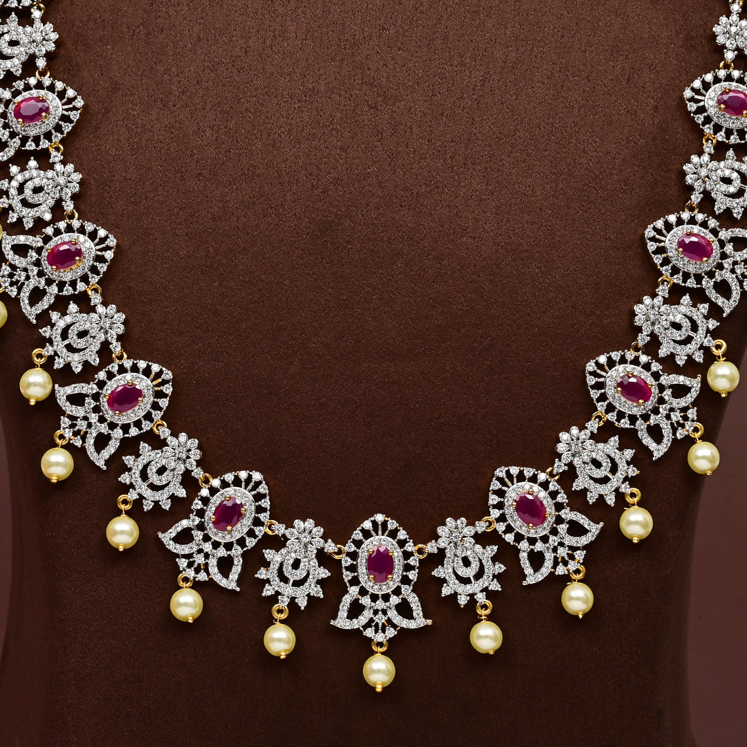 CZ Necklace Set