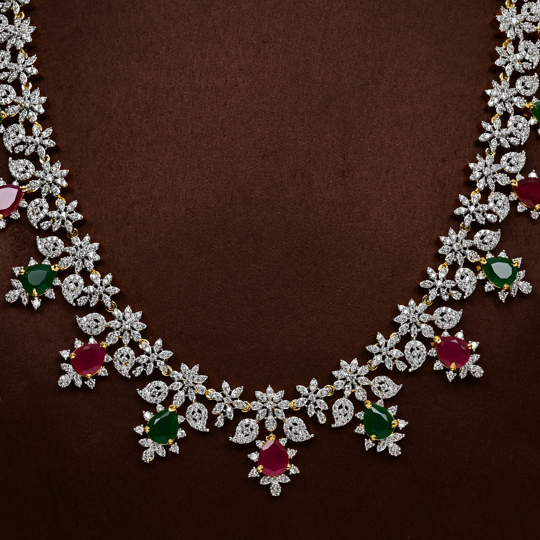 CZ Necklace Set