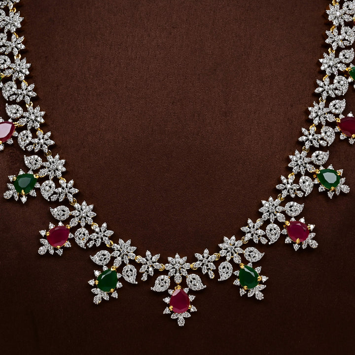 CZ Necklace Set
