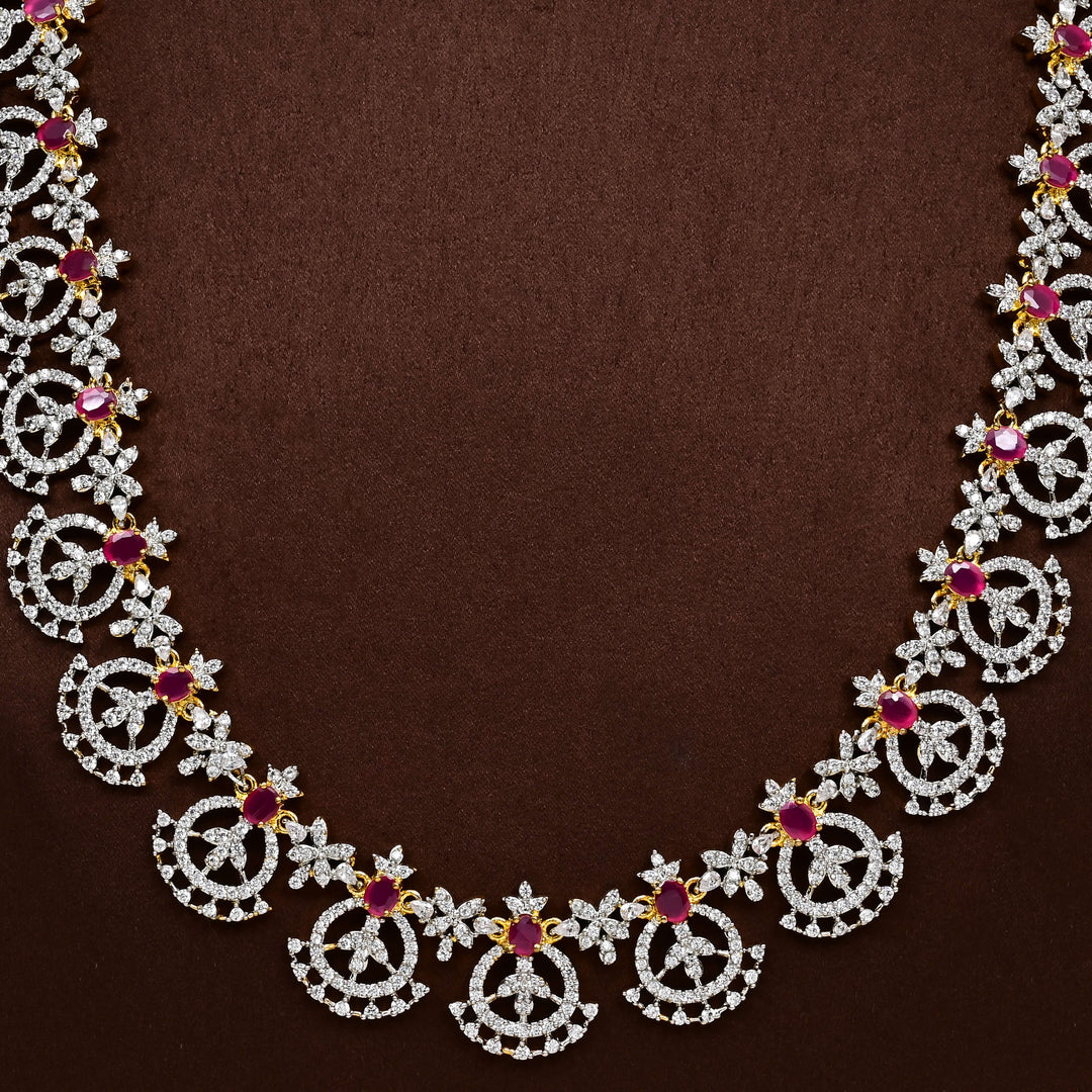 CZ Necklace Set