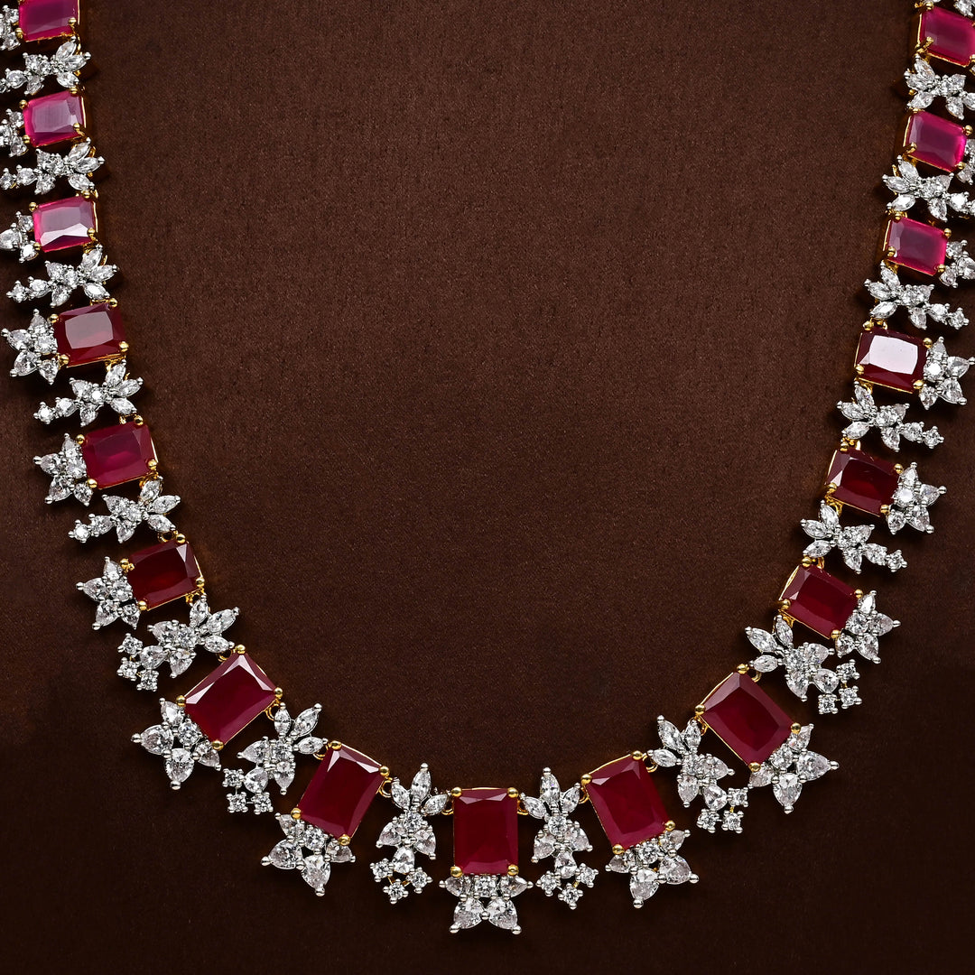 CZ Necklace Set