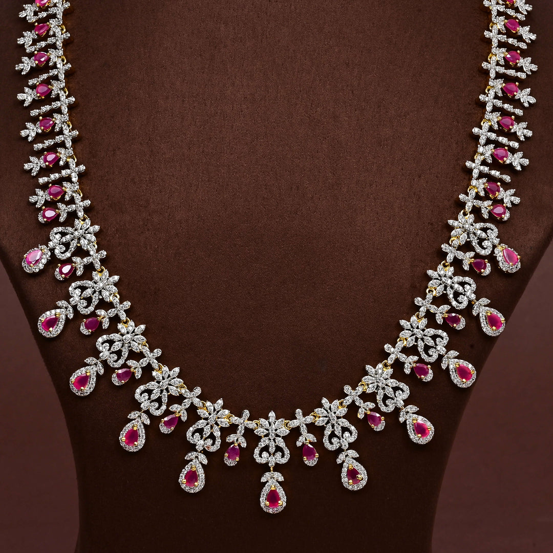 CZ Necklace Set