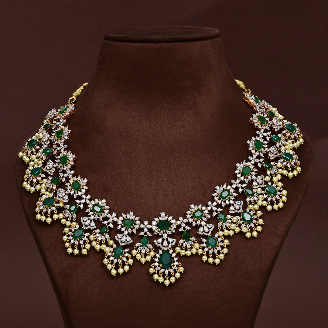 CZ Necklace Set