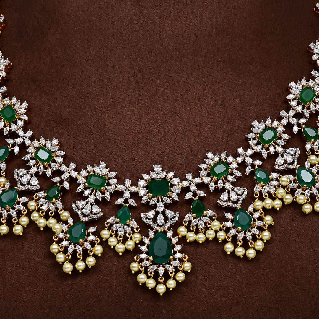 CZ Necklace Set