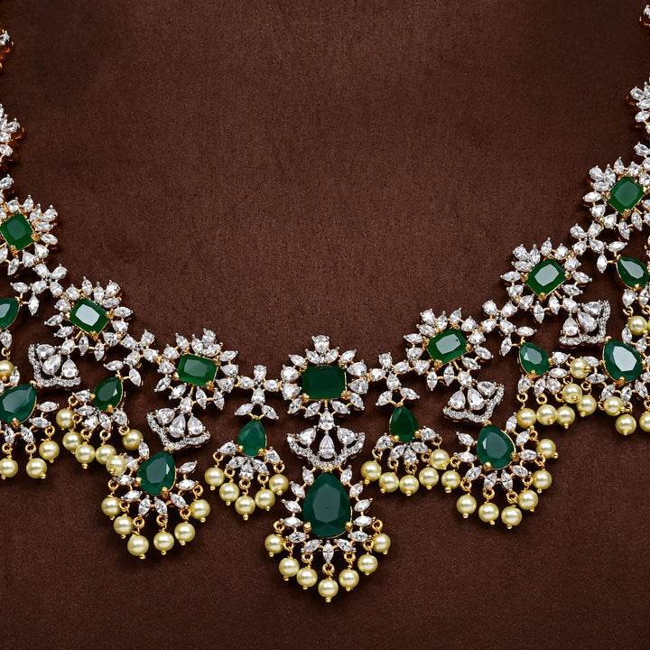 CZ Necklace Set
