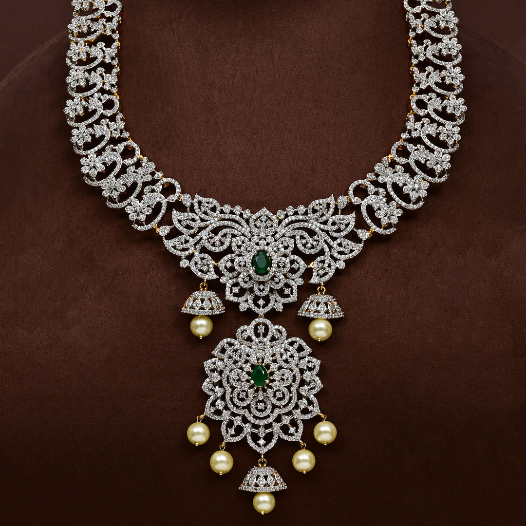 CZ Necklace Set