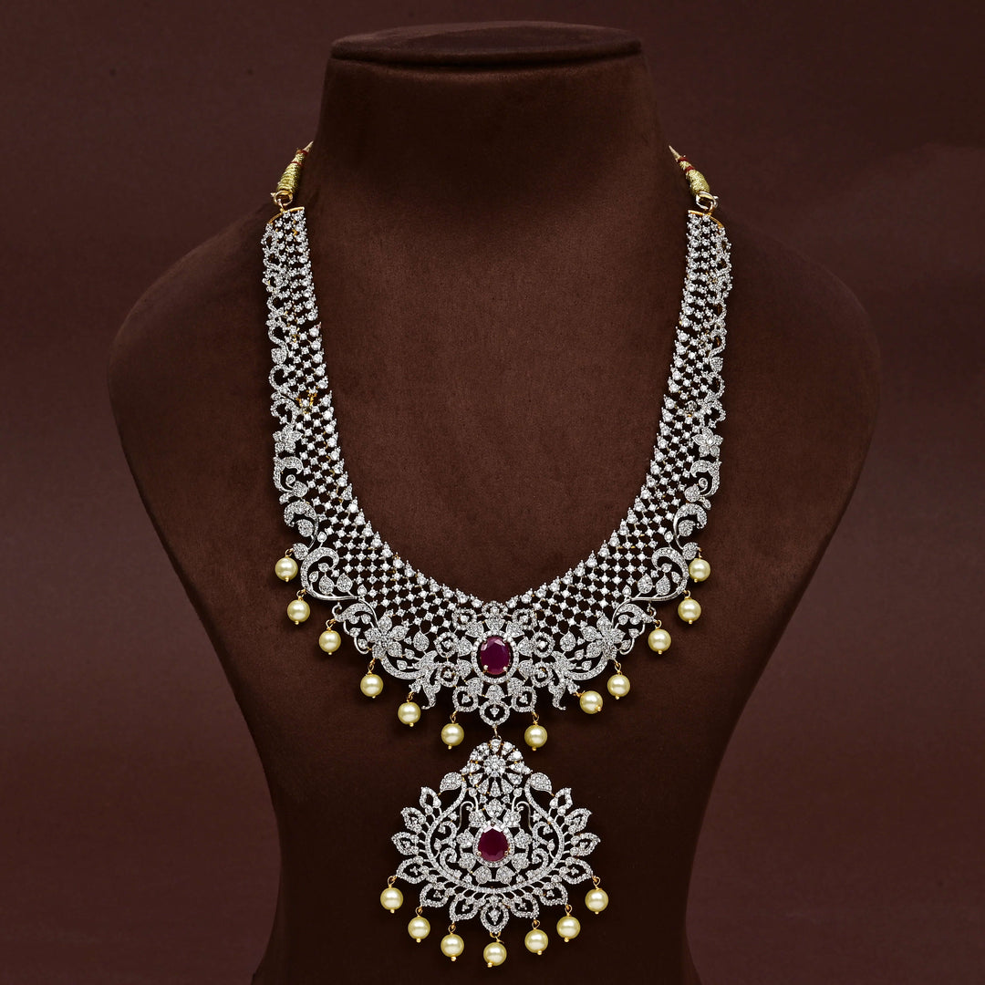 CZ Necklace Set
