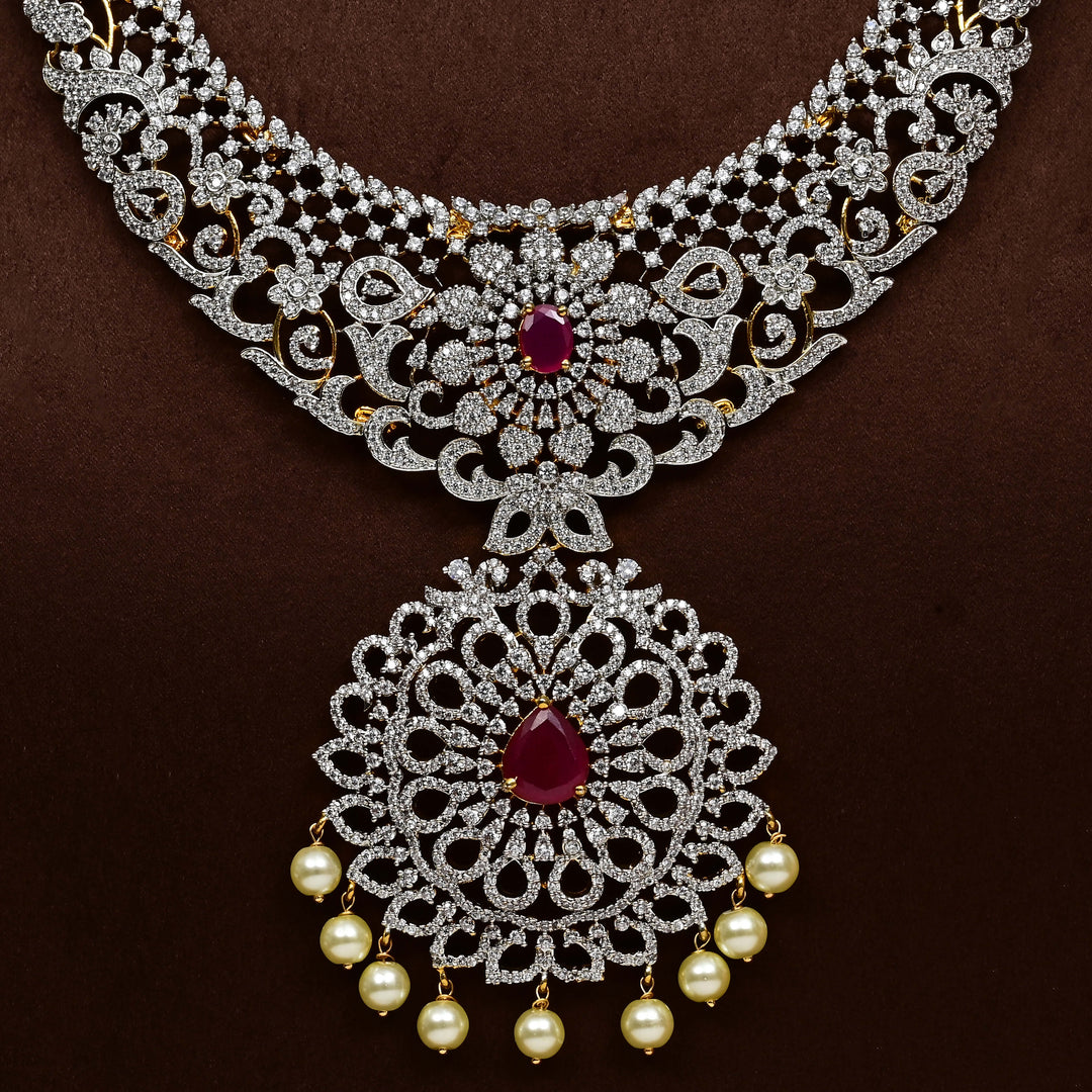 CZ Necklace Set