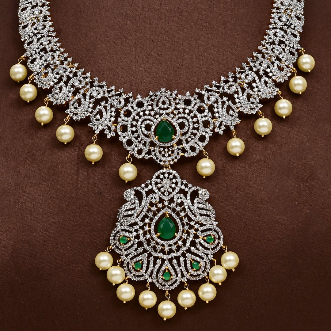 CZ Necklace Set