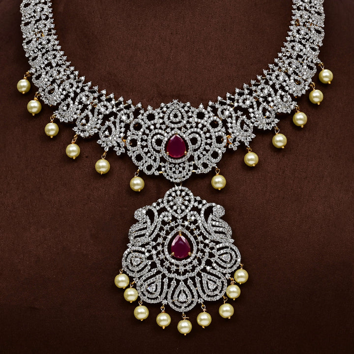 CZ Necklace Set