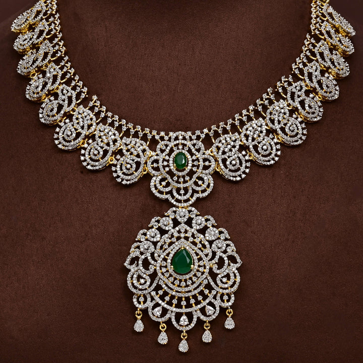CZ Necklace Set
