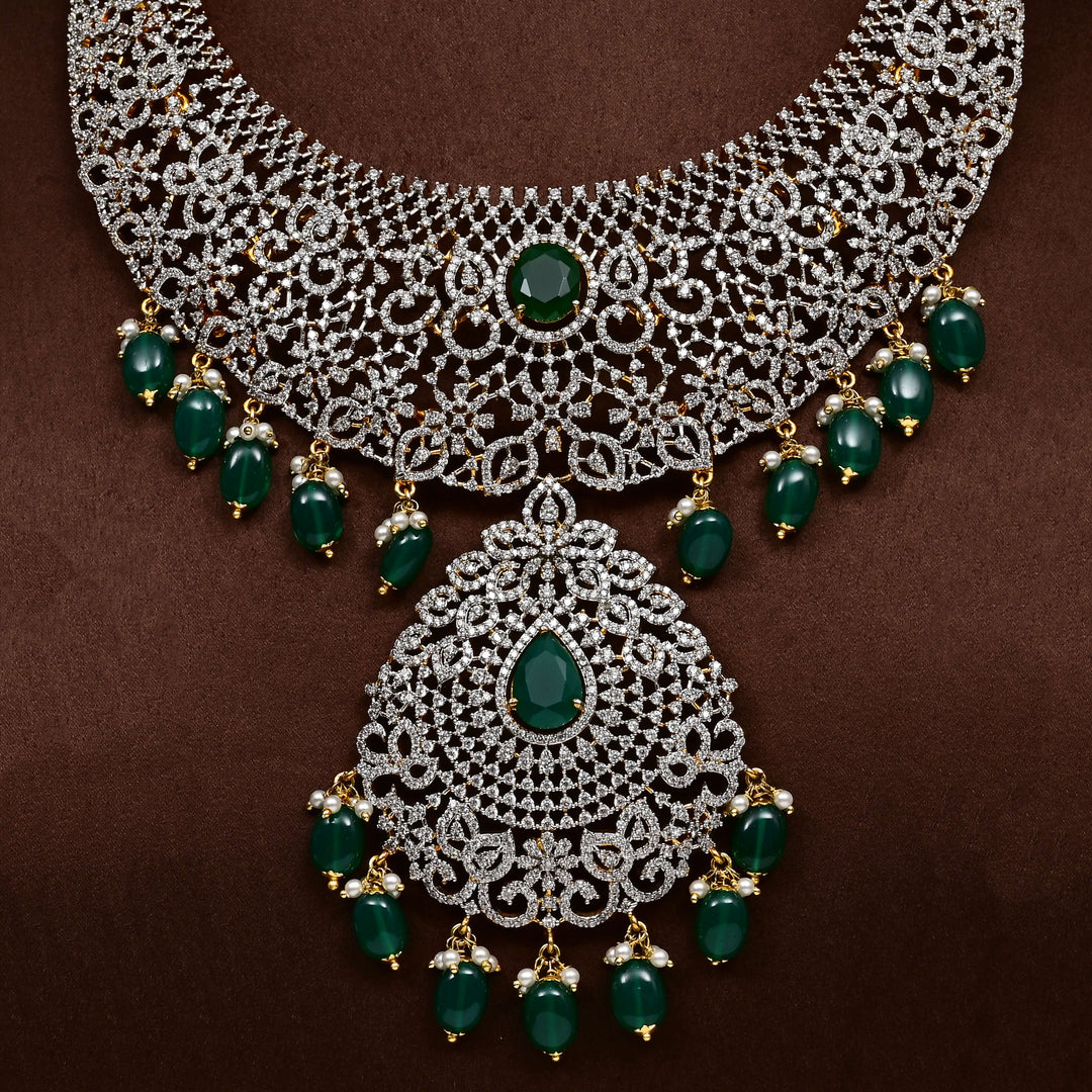 CZ Necklace Set