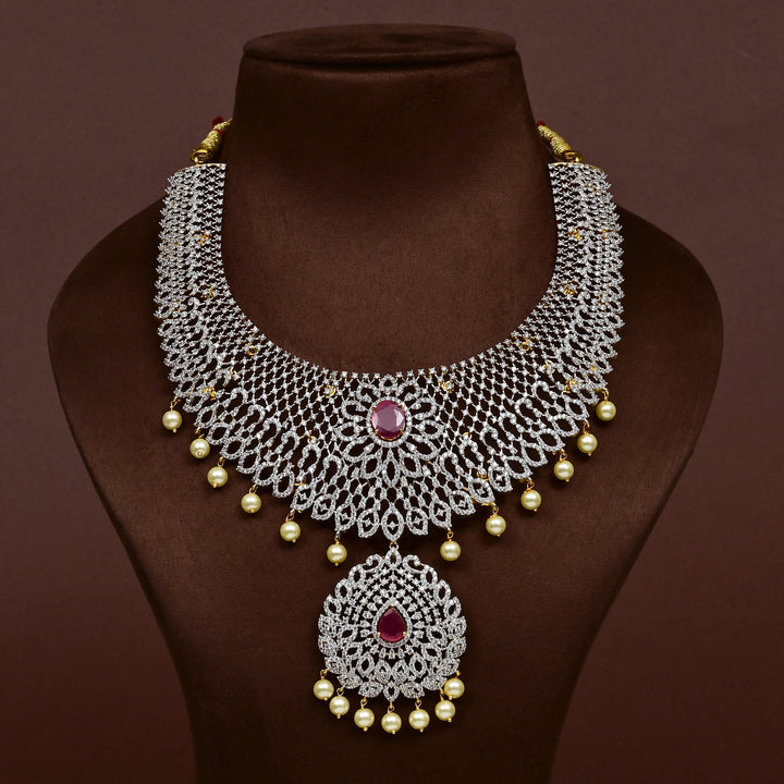 CZ Necklace Set