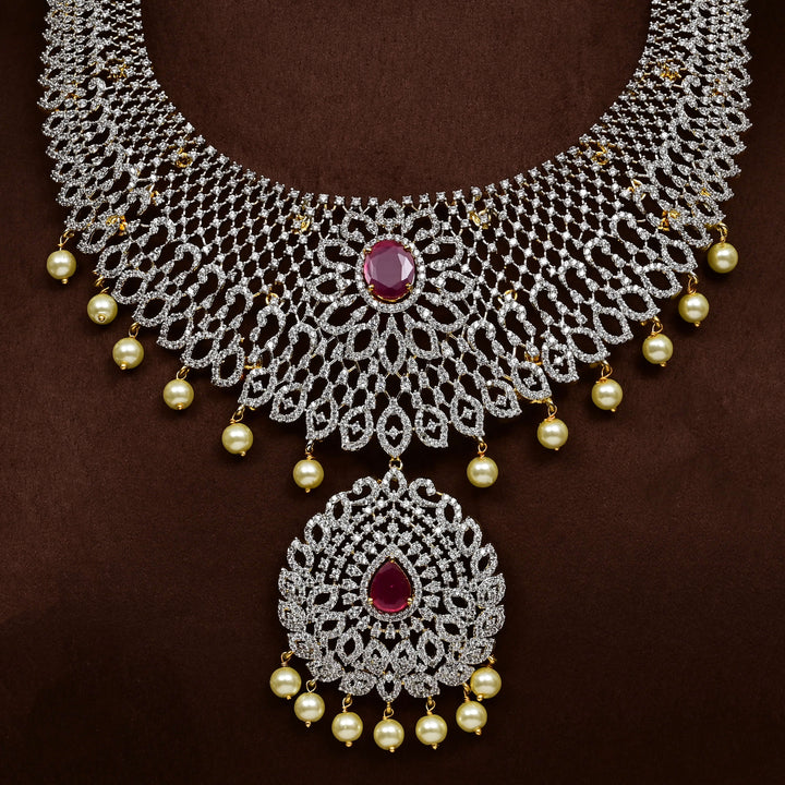 CZ Necklace Set