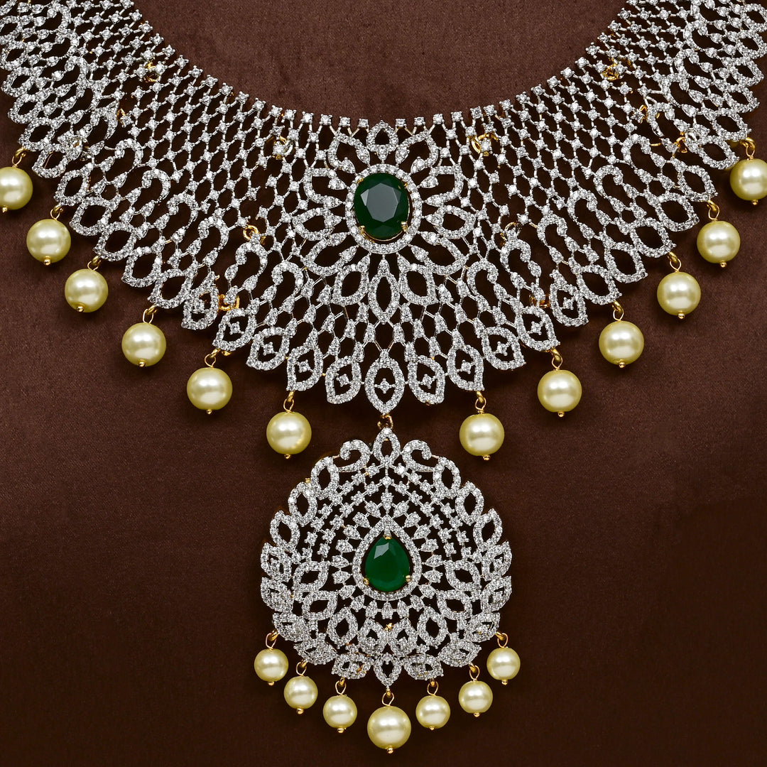 CZ Necklace Set
