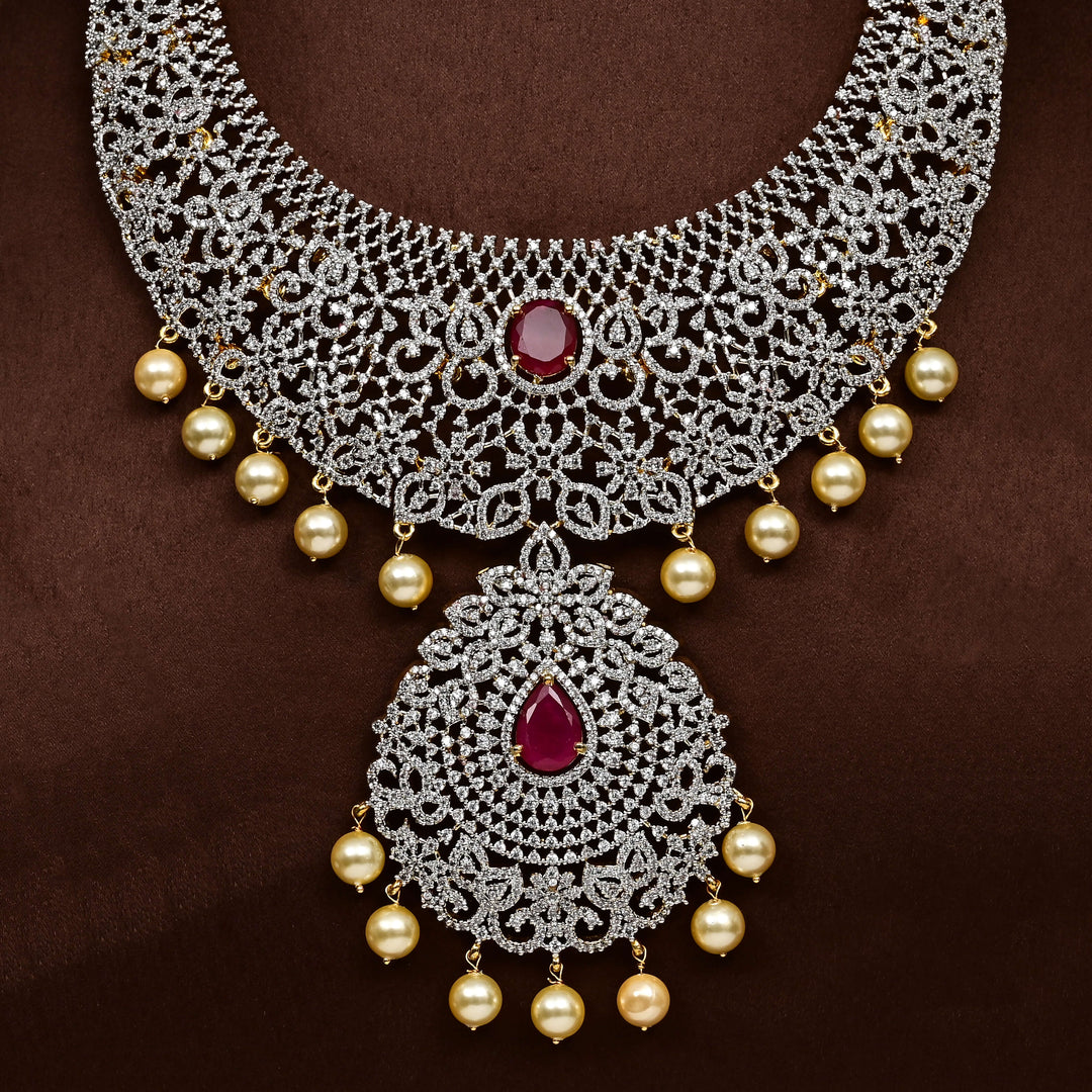 CZ Necklace Set