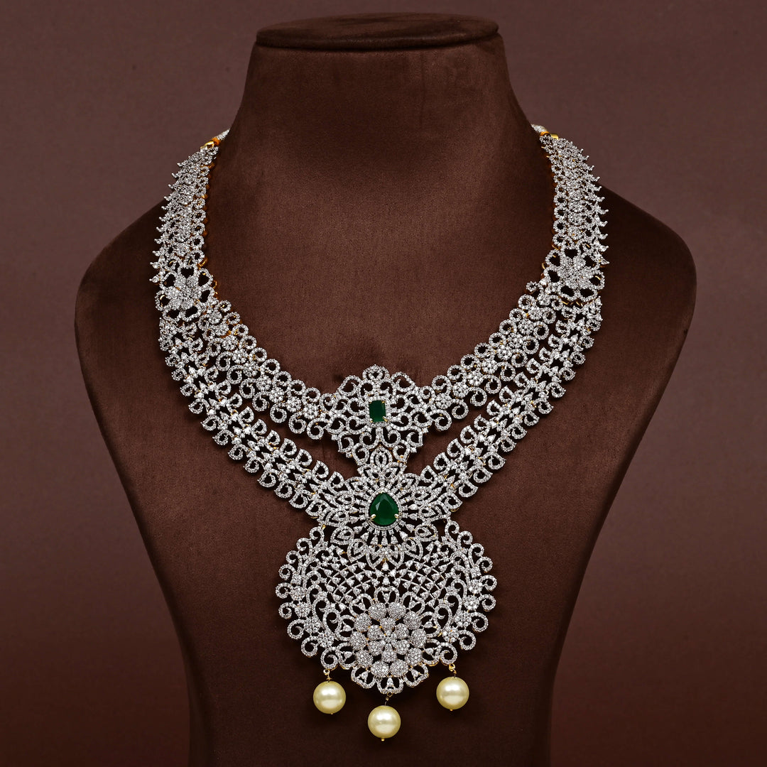 CZ Necklace Set