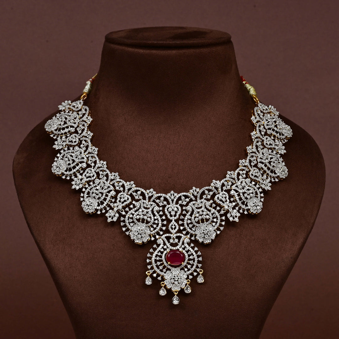 CZ Necklace Set