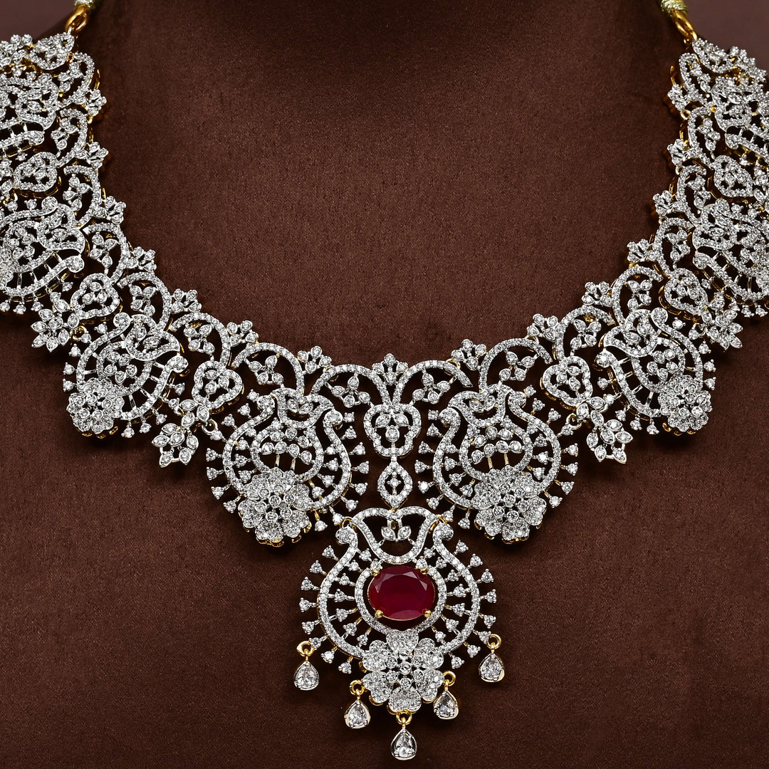 CZ Necklace Set