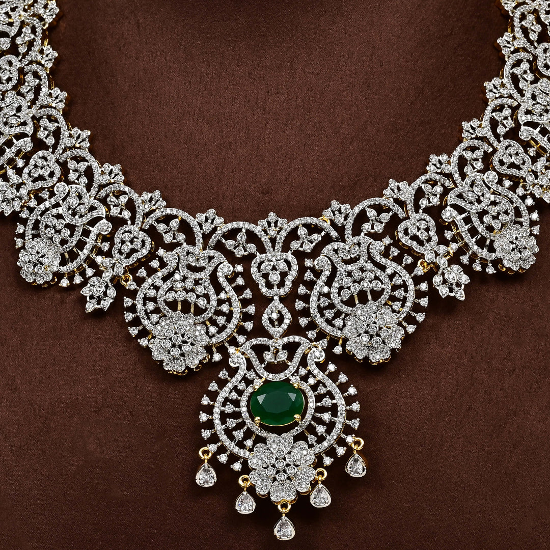 CZ Necklace Set