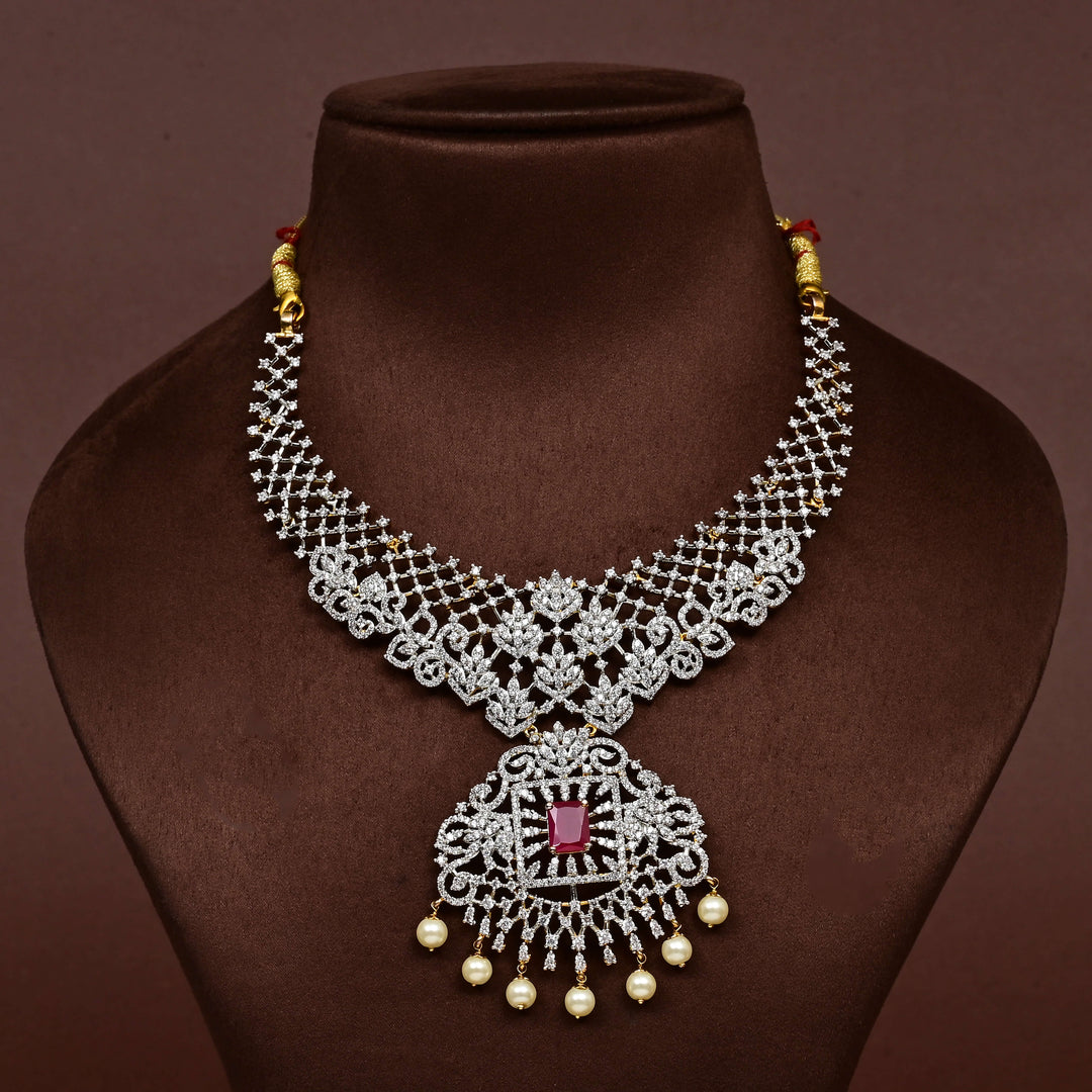 CZ Necklace Set