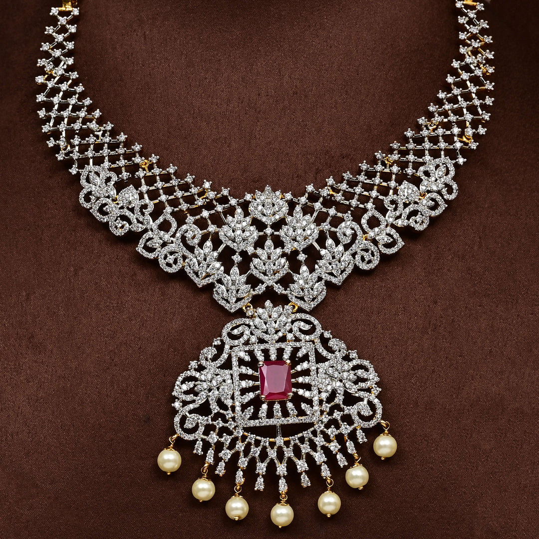 CZ Necklace Set