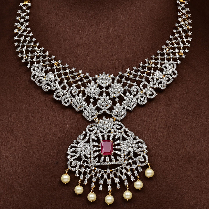 CZ Necklace Set