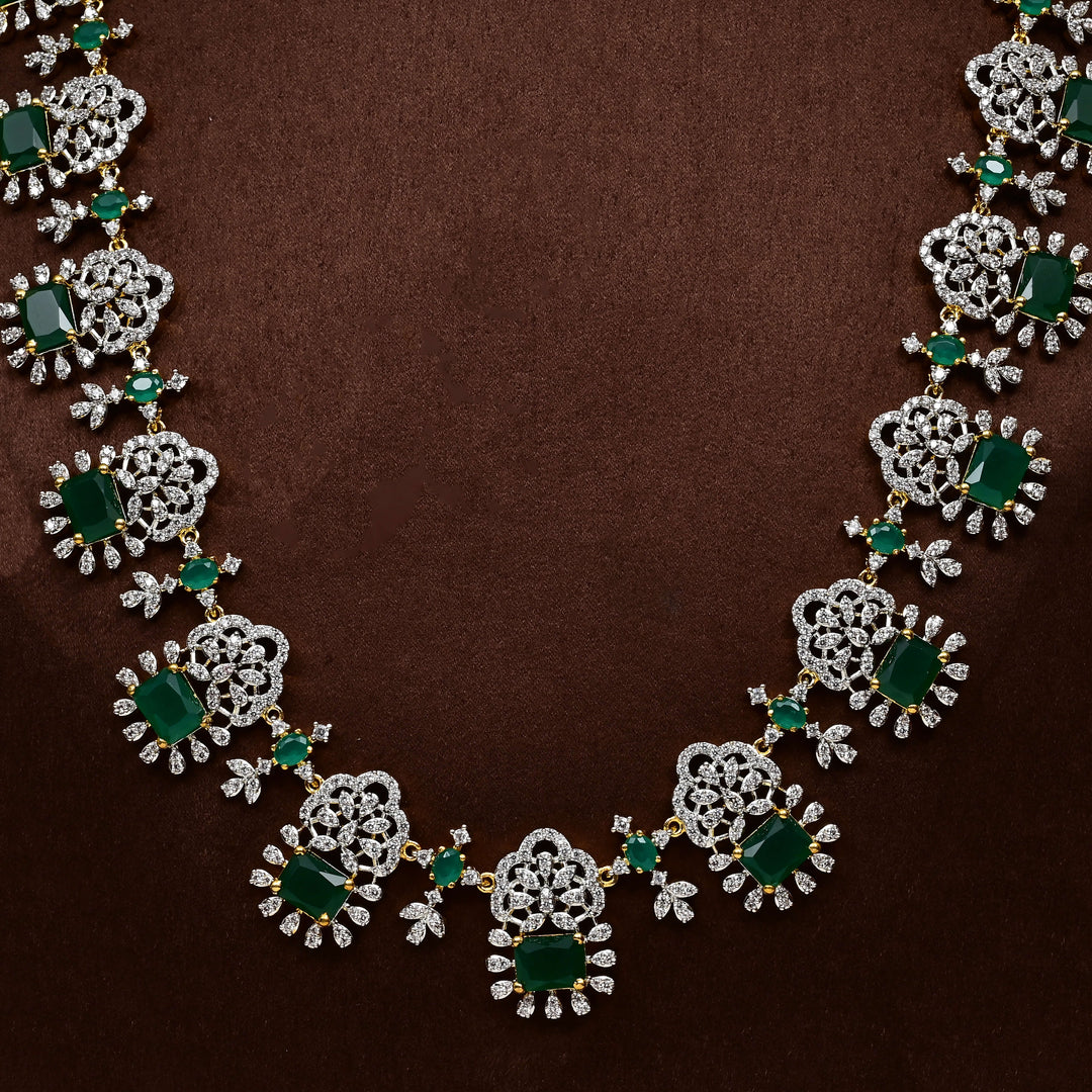 CZ Necklace Set