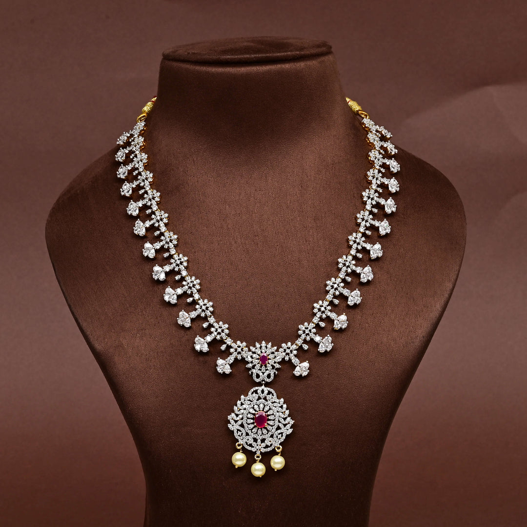 CZ Necklace Set