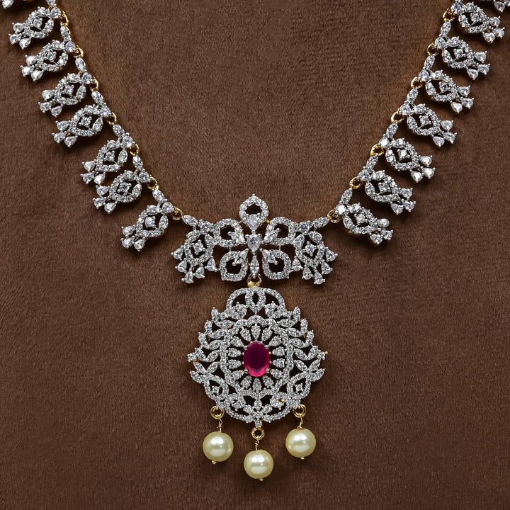 CZ Necklace Set