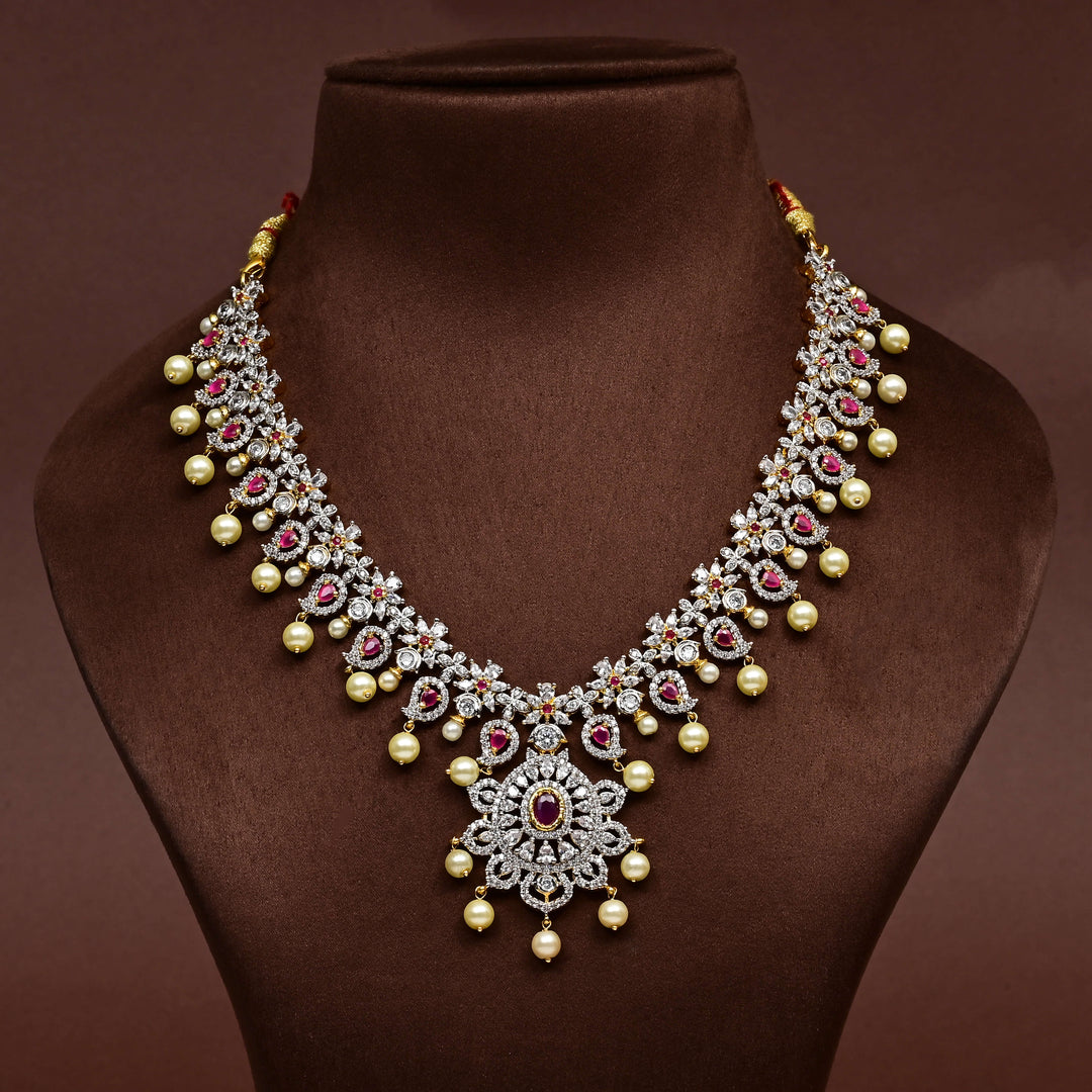 CZ Necklace Set