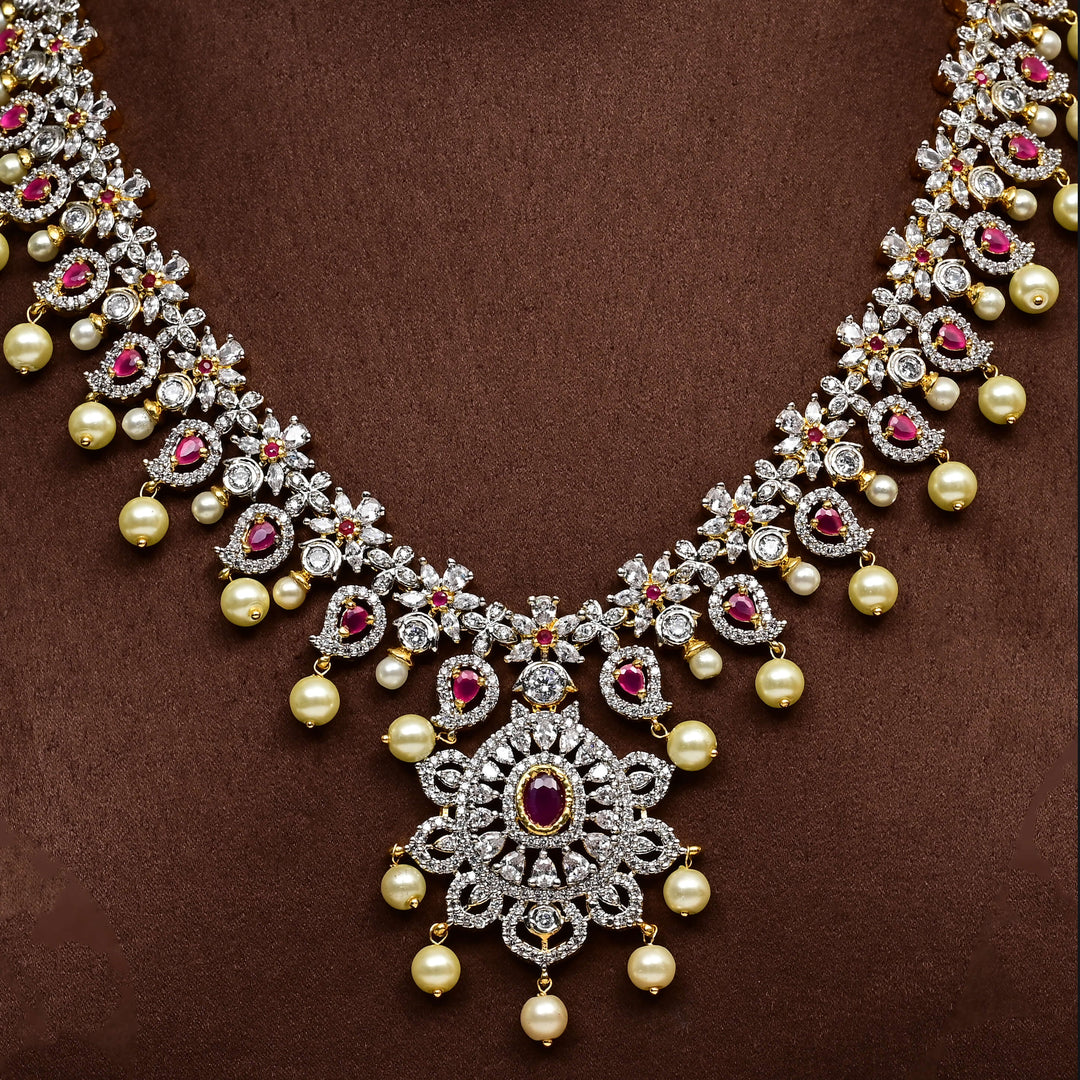 CZ Necklace Set