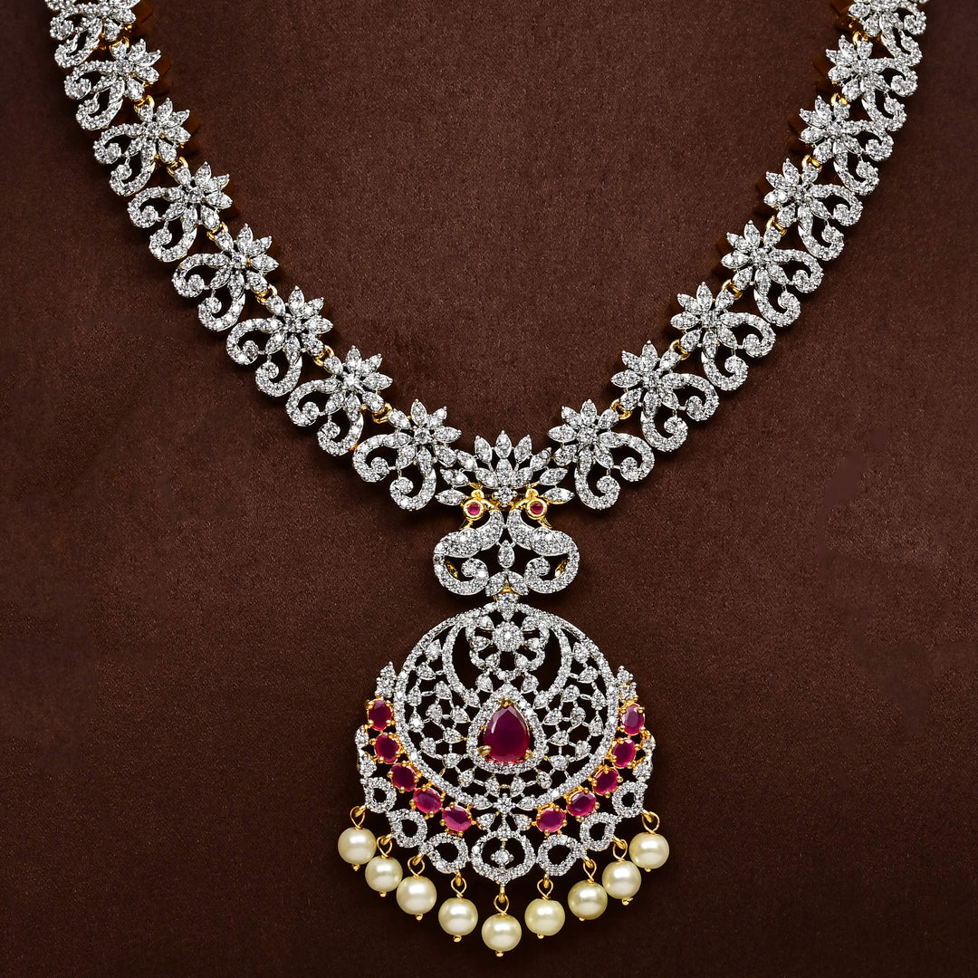 CZ Necklace Set