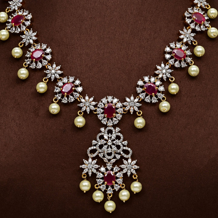 CZ Necklace Set
