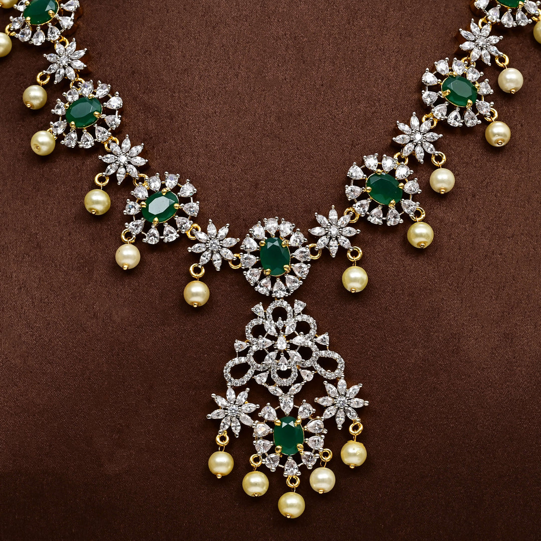 CZ Necklace Set