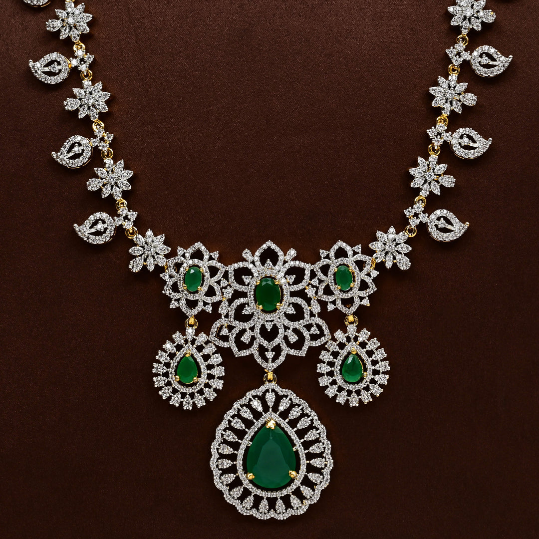 CZ Necklace Set