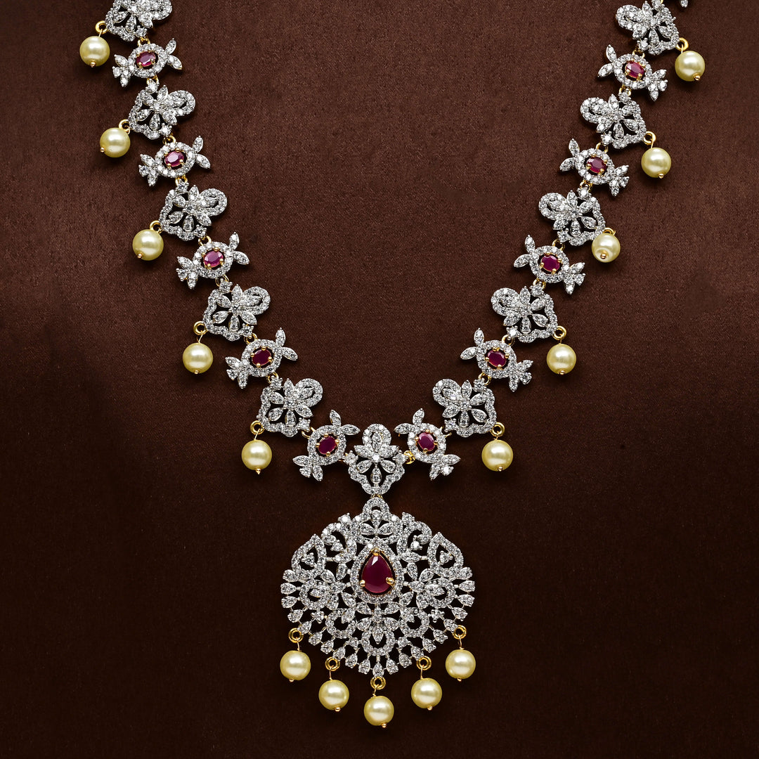 CZ Necklace Set