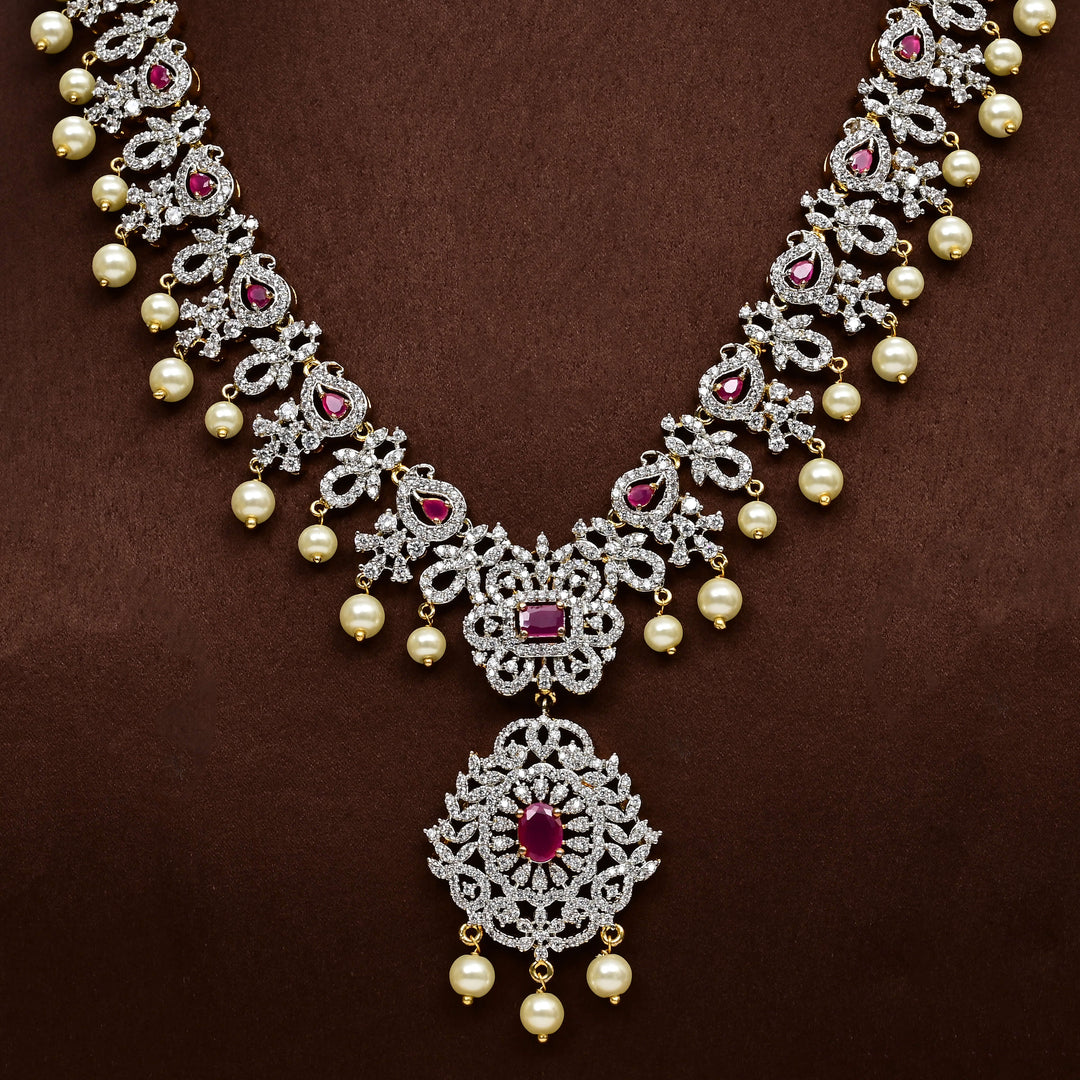 CZ Necklace Set