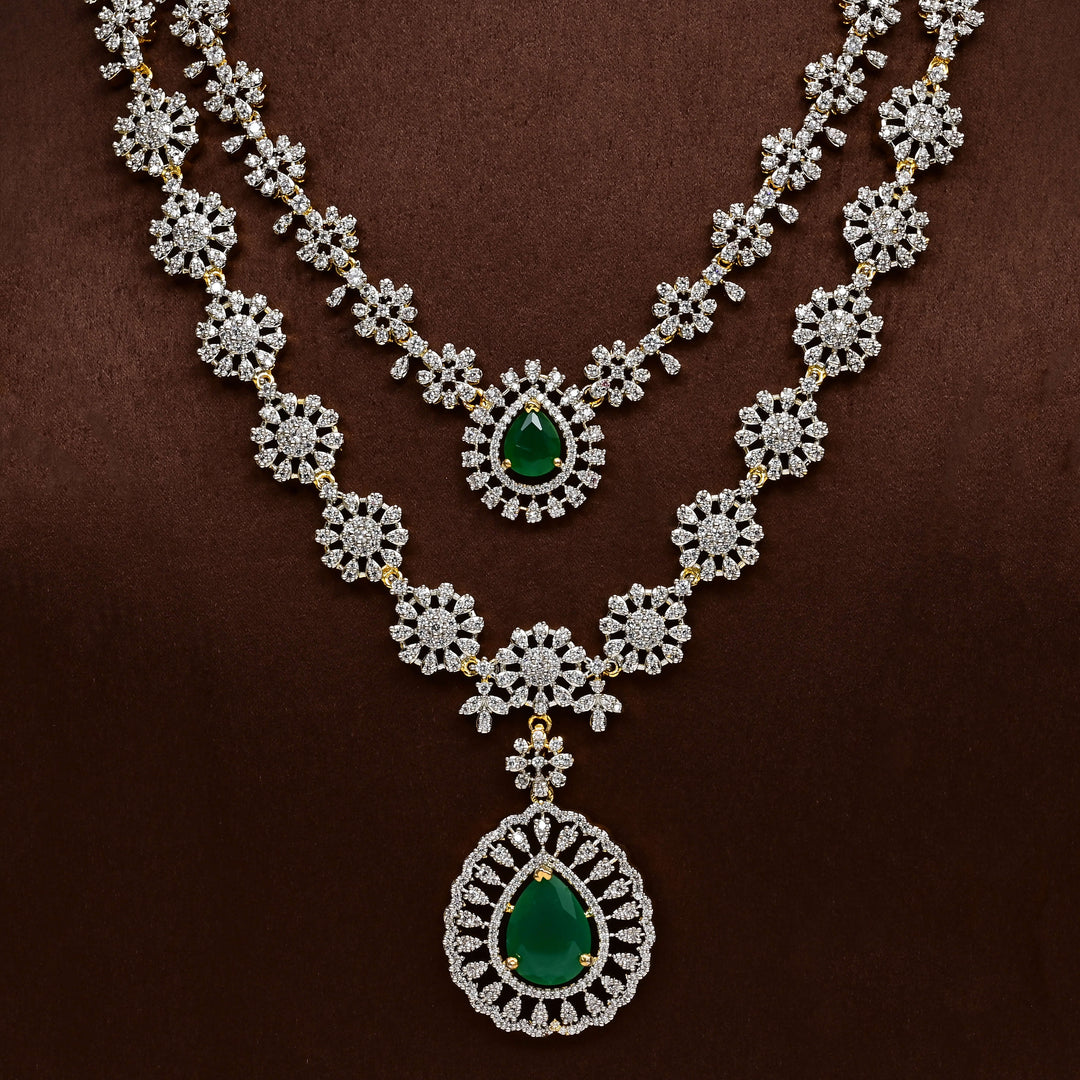 CZ Necklace Set