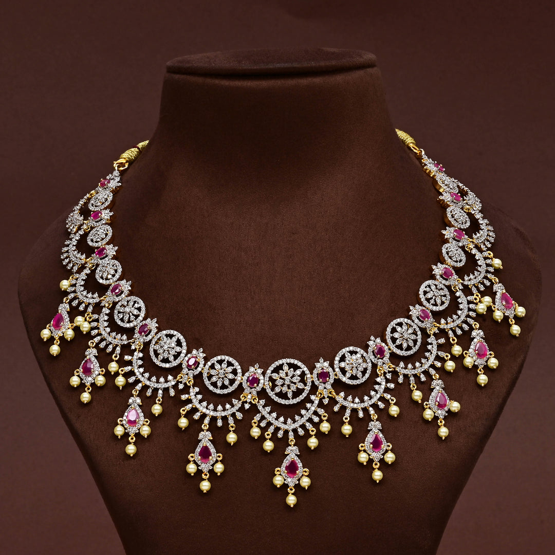 CZ Necklace Set