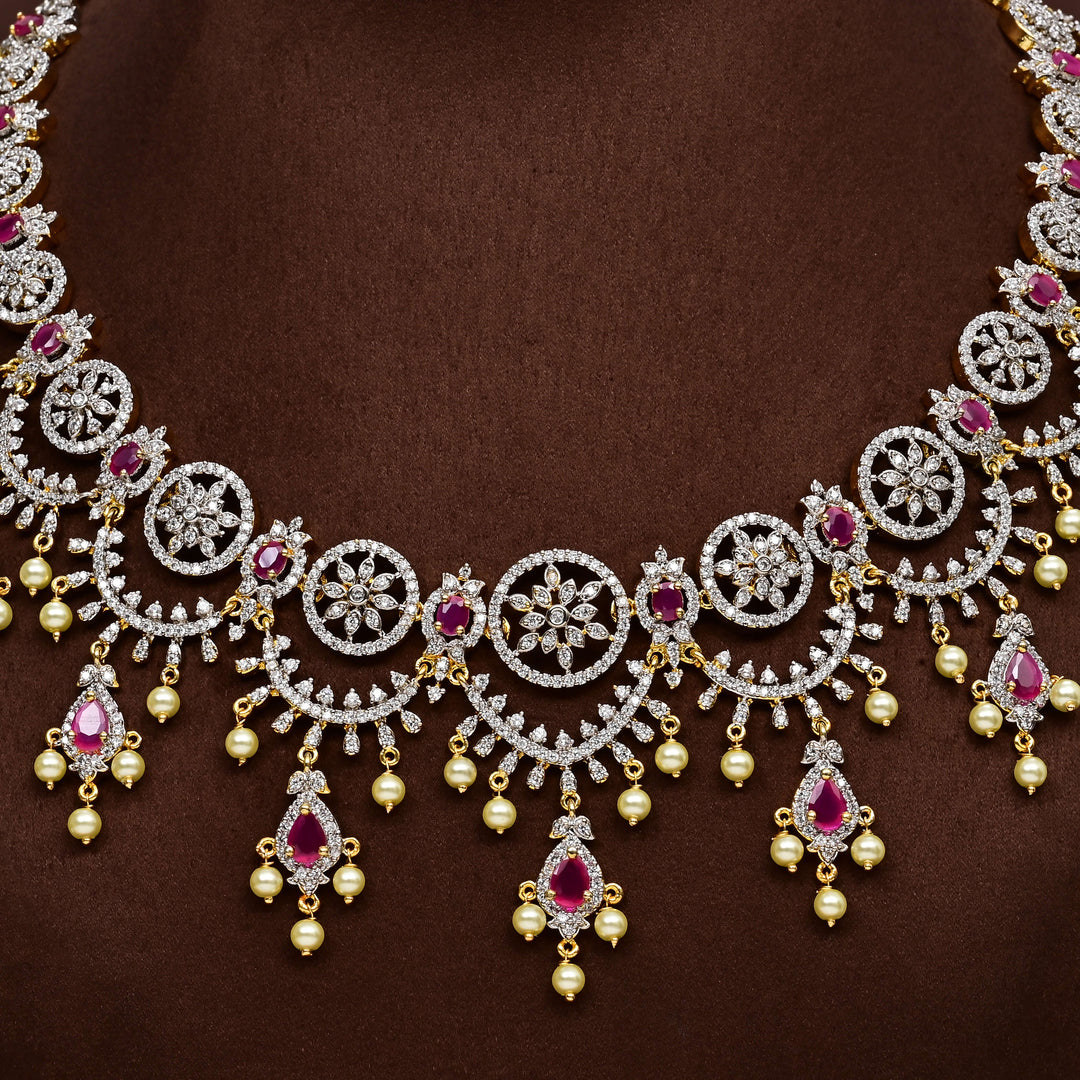 CZ Necklace Set