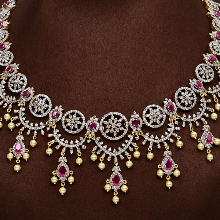 CZ Necklace Set