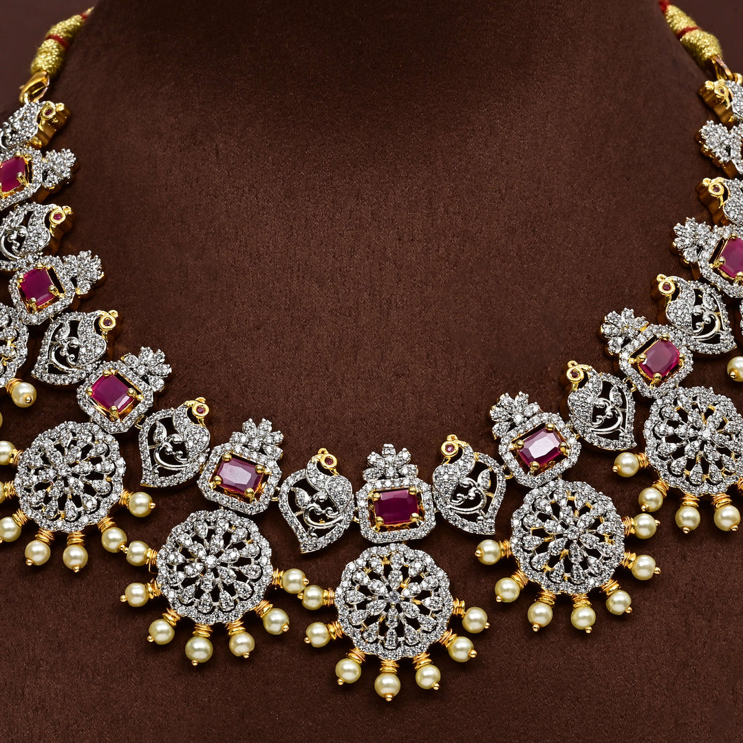 CZ Necklace Set