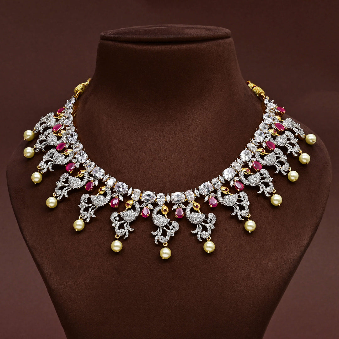 CZ Necklace Set