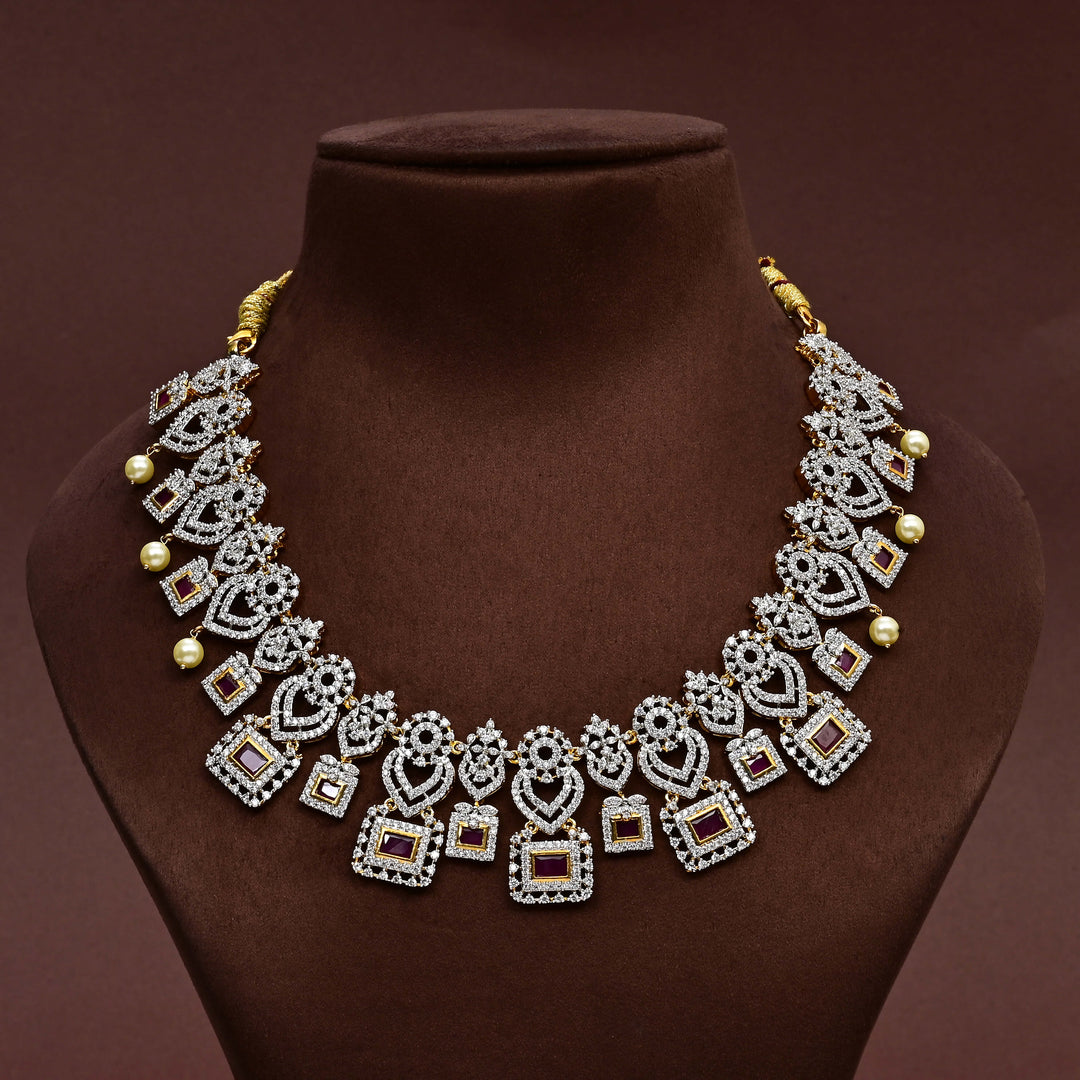 CZ Necklace Set
