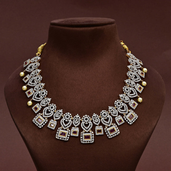 CZ Necklace Set