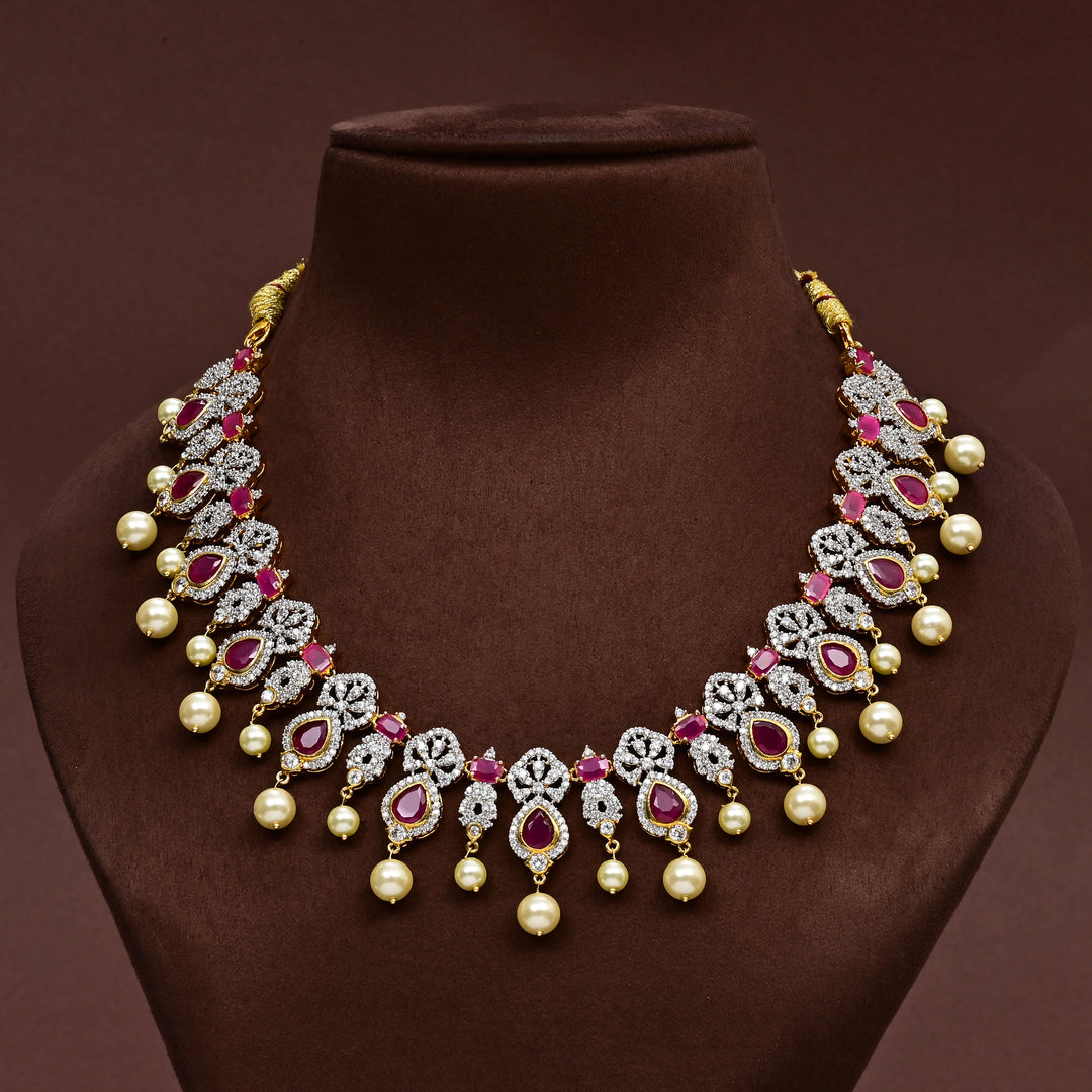 CZ Necklace Set